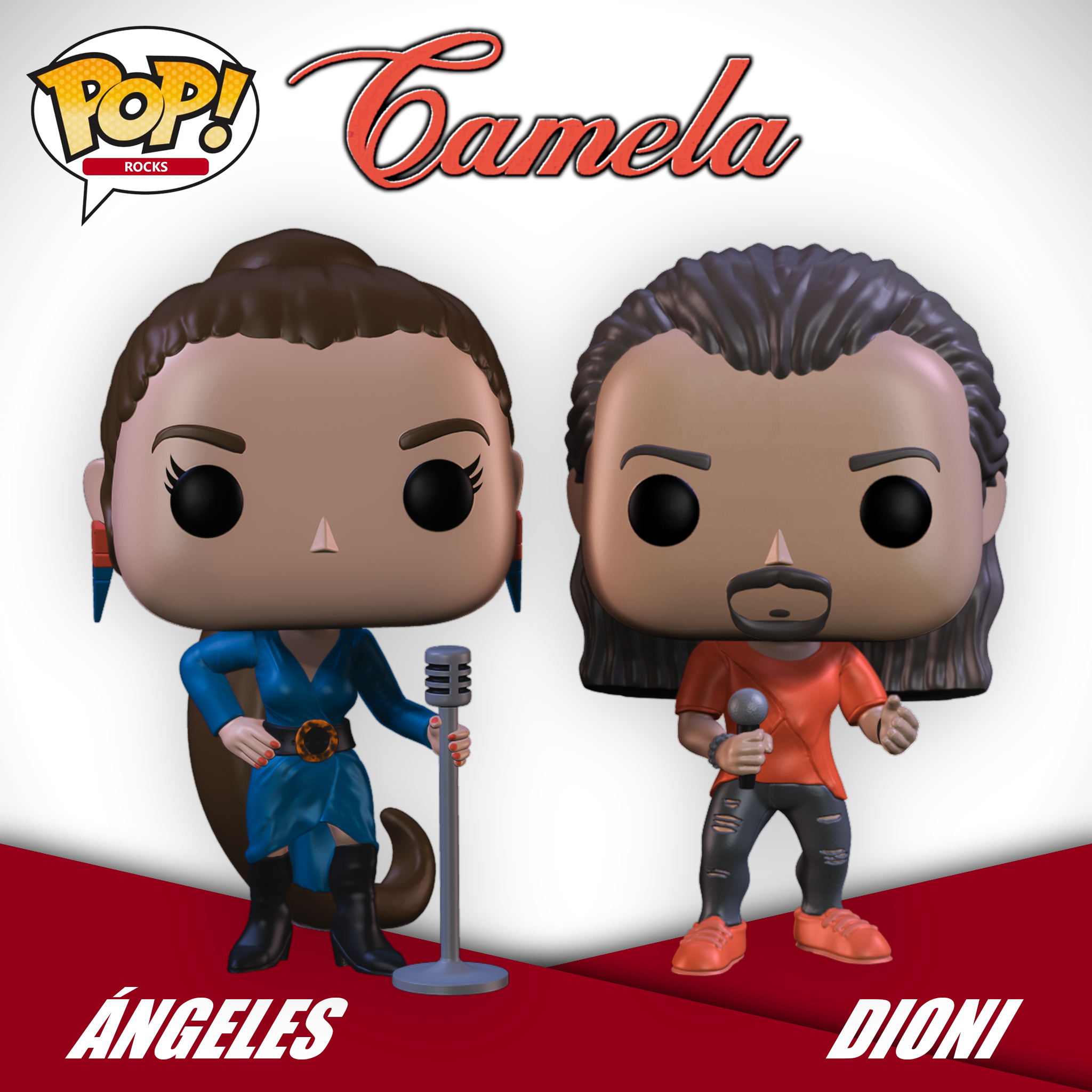 Pack Funko Pop Camela - Ángeles & Dioni